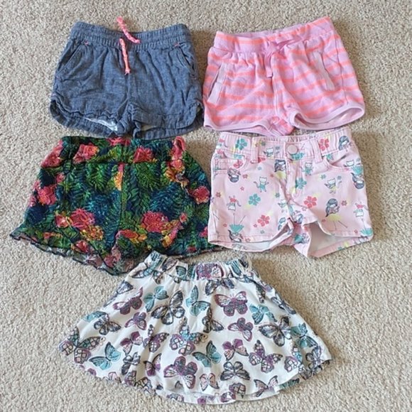 2T Girls Shorts Bundle - Picture 1 of 10